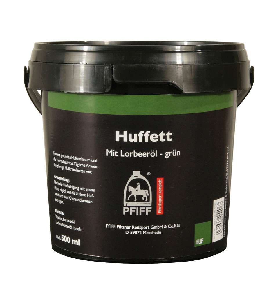 PFIFF Huffett - Olio Di Alloro Per Zoccoli 500 Ml - Previene Le Malattie, Favorisce La Crescita E L'elasticità Del Corno