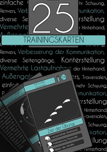 Trainingskarten Reiten Set 1